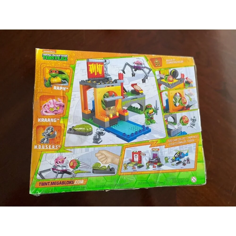 Mega Bloks Teenage Mutant Ninja Turtles Half Shell Heroes Turtle Lair Battle GUC